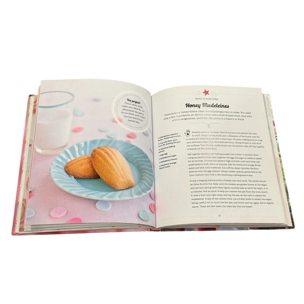 American Girl Baking Book with Pink Cover